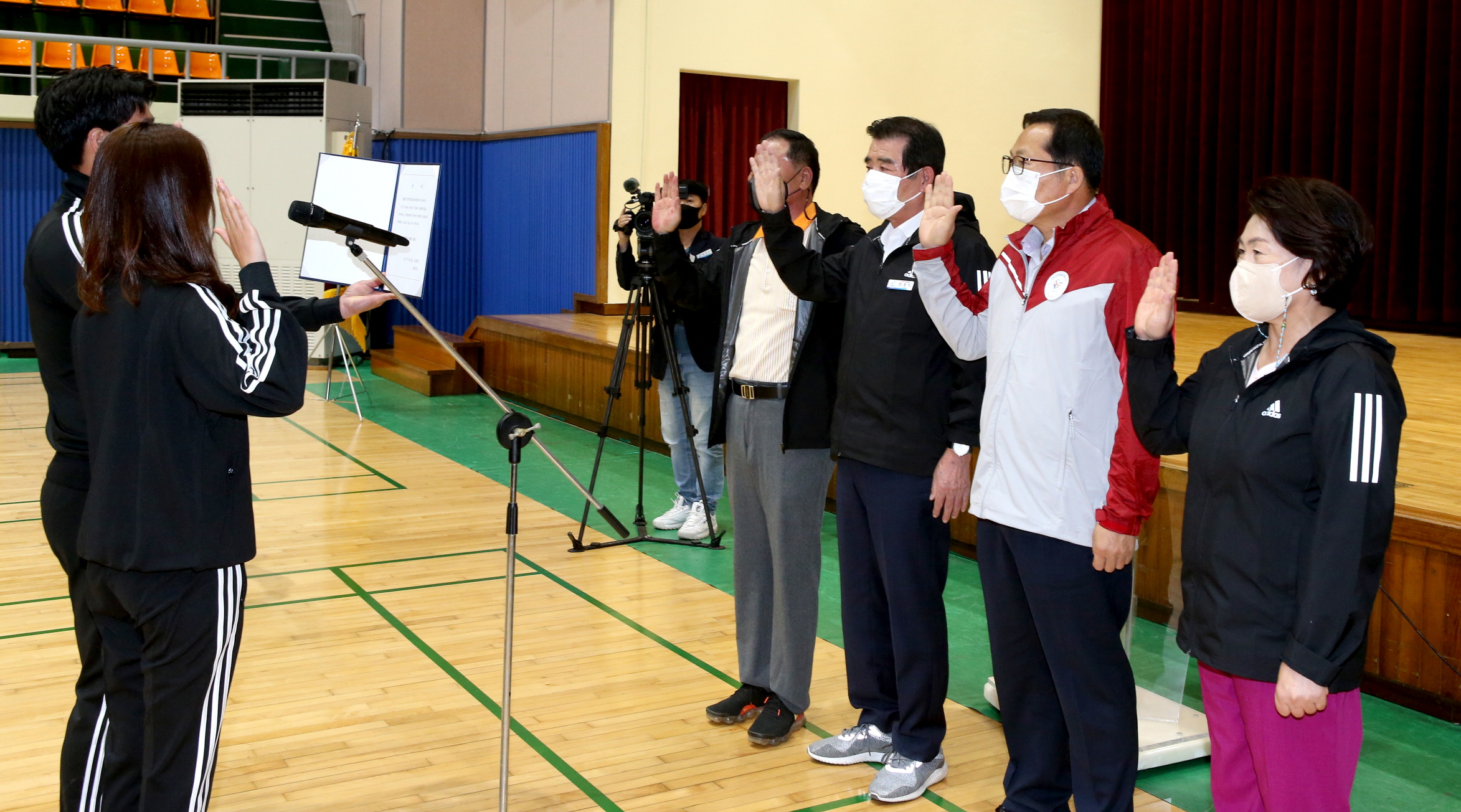 2022 충청남도체육대회 참가선수 결단식