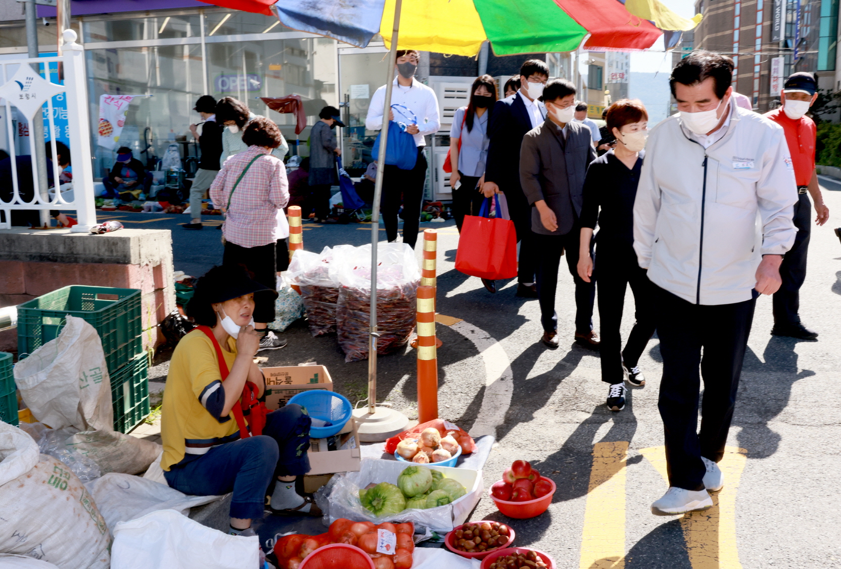 추석명절맞이 전통시장 방문