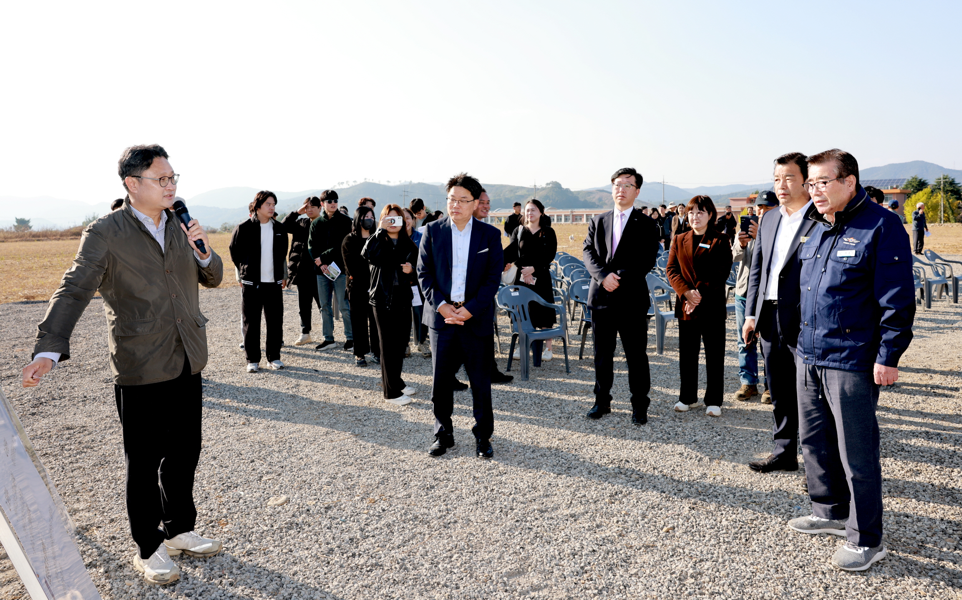 청년맞춤 임대형 스마트팜 단지 착공식