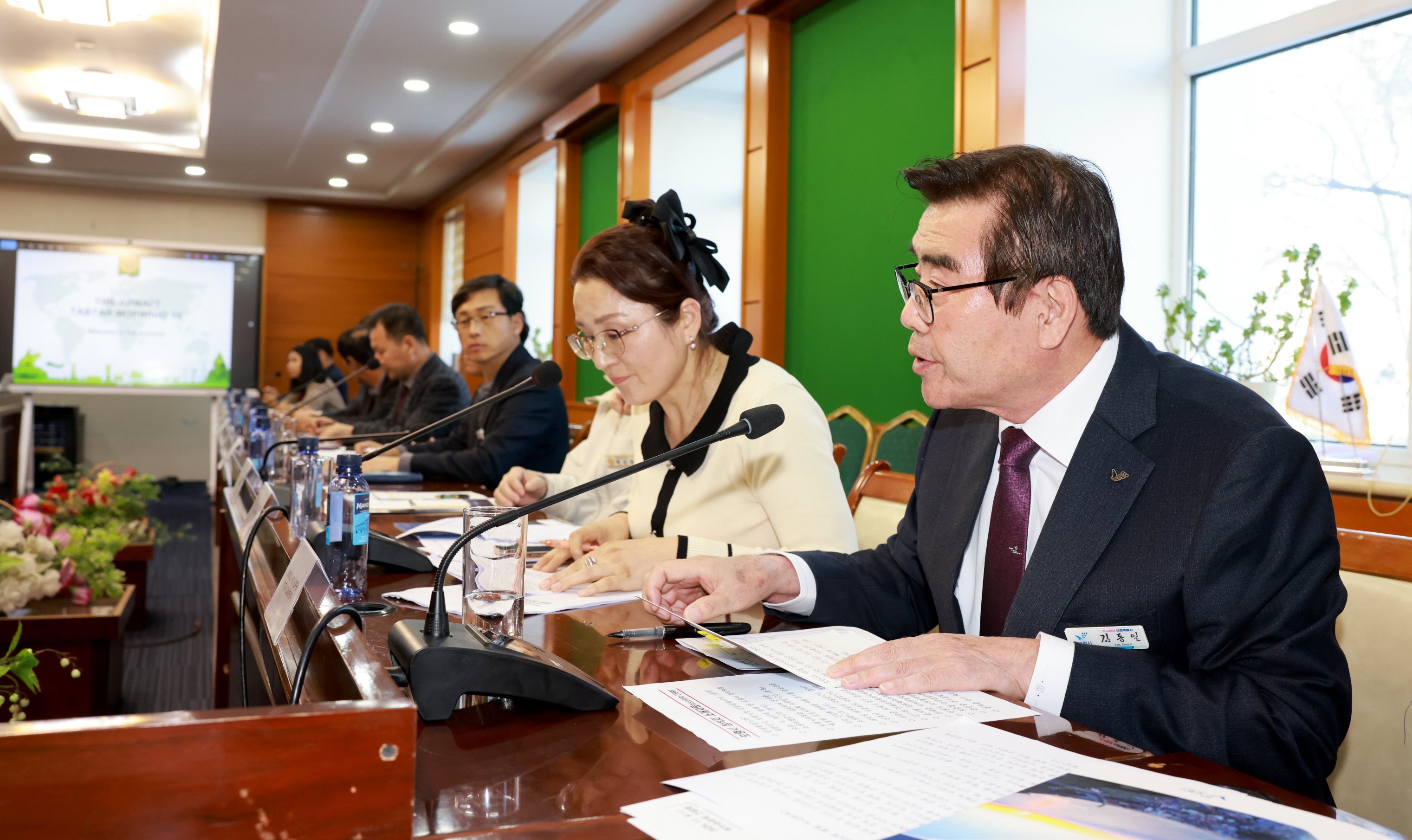 보령시-몽골 투브 아이막 국제교류 및 업무간담회