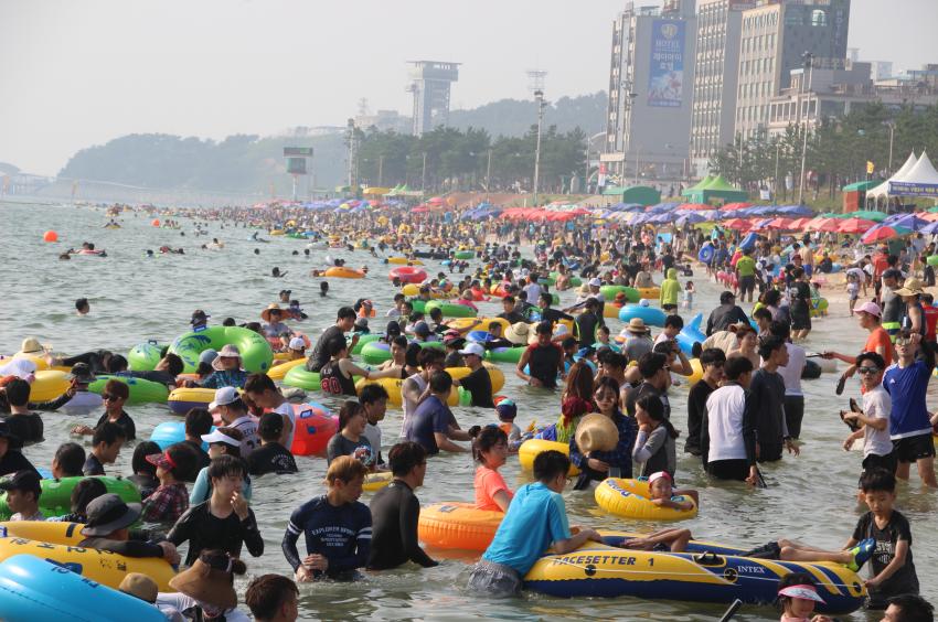 대천해수욕장, 여름 방문객 1천만 명 돌파